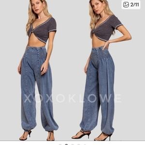 POL Harem Style Jogger Jeans Size Large